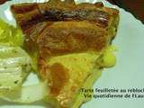 Tarte feuilletée au reblochon