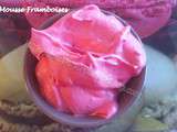 Mousse aux Framboises légère (Thermomix)