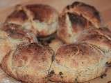 Dans La Boulangerie de Vindepissenlit : Couronne de Pains Ail Et Fines Herbes