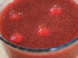 Petite recette Aux Accents de Normandie: La Soupe De Fraises