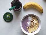 Smoothie bowl Myrtille-banane-coco