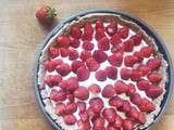 Tarte fraises - chocolat