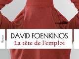 Tête de l'emploi de Davis Foenkinos