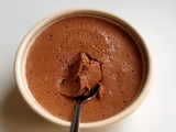 Crème chocolat légère comme une mousse au chocolat