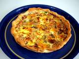 Tarte aux fleurs de courgettes