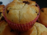 Muffins moelleux au coeur Nutella