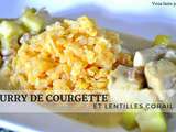 Curry de courgettes et lentilles corail