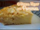 Gâteau léger aux pommes