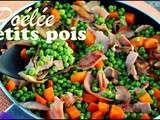 Poélée de petits pois