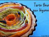 Tartelettes légumes fleurs