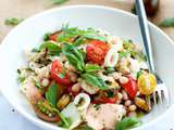 Salade de haricots et fruits de mer à l’italienne