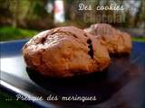 Cookies meringués chocolat et noix