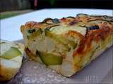 Flan de courgettes et surimi