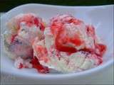 Glace fraise mascarpone sans SORBETIÈRE