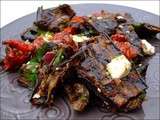 Salade d’aubergines et tomates confites