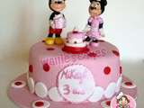 Minnie et Mickey Mouse pour la petite Mikayla