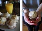 Lemon poppy seed muffins