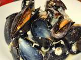 Moules au bleu