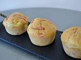 Muffins tomate mozzarella et basilic