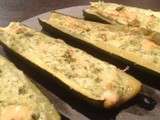 Bonne recette veggie les courgettes farcies