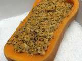 Butternut farci : une recette de restes