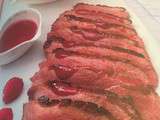 Framboises et canard : un plat savoureux