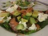 Salade fraiche et saine