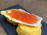 Toute simple : le flan au corail de saint jacques