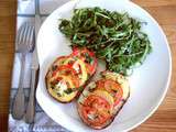 Tartines de tomates, ricotta & basilic