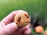 Amuse-bouche cookie salé au parmesan et tomates séchées