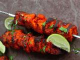 Brochettes Tandoori végétariennes