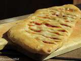 Fougasse au jambon et au comté