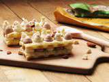 Millefeuilles amande et praliné