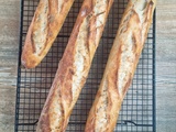 Baguettes tradition au levain