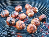 Boulettes de viande au fromage – Cheesy meatballs