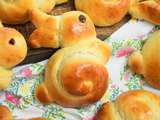 Brioche lapin de Pâques