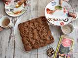 Brownie aux éclats de noisettes et d’amandes