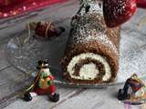 Bûche au chocolat et au mascarpone