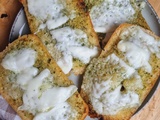 Cheesy garlic bread