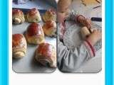 Chez vous (31) : les croissants et petits pains au chocolat faciles