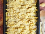 Conchiglioni farcis au poulet