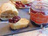 Confiture de framboises chez « Jours Heureux »