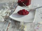 Confiture de framboises