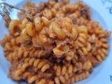 Creamy ground beef pasta, les pâtes crémeuses au boeuf haché