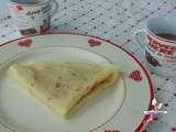 Crêpes sans œuf ni lactose (vegan)