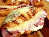 Croissant jambon fromage