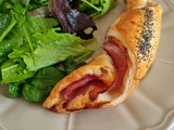 Croissant jambon fromage express