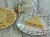 Délicieuses crêpes au lait de soja et cognac