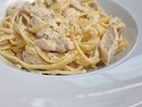 Fettuccine Alfredo au poulet