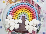 Gâteau arc-en-ciel